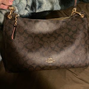 Mia Coach Purse in signature print